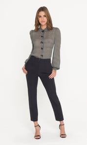 ARLY BOW GEORGETTE BLOUSE