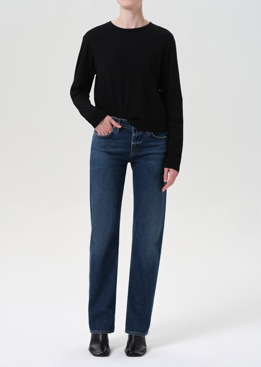 LOW RISE SLIM (STRETCH)