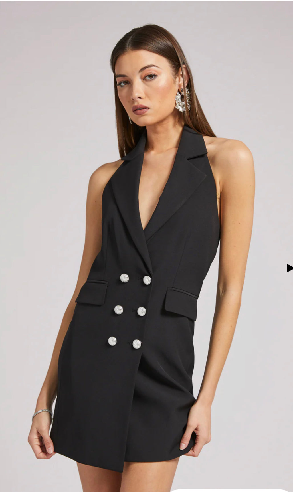 Halter Neck Blazer Dress MICHELLE HALTER BLAZER DRESS Halter Neck Blazer Dress MICHELLE HALTER BLAZER DRESS