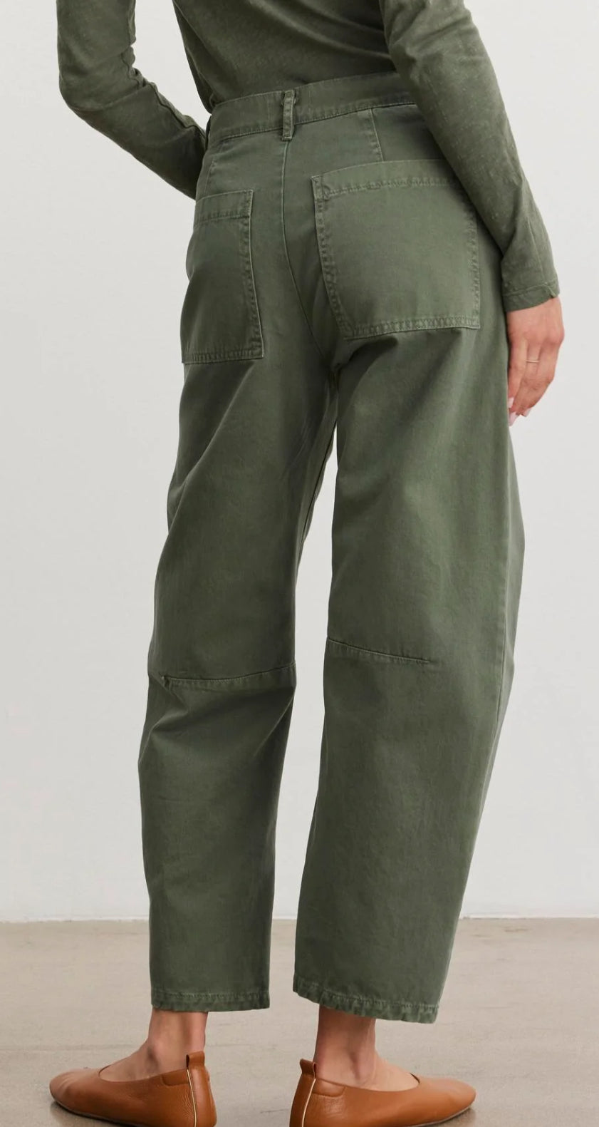 Brylie Sanded Twill Utility Pant