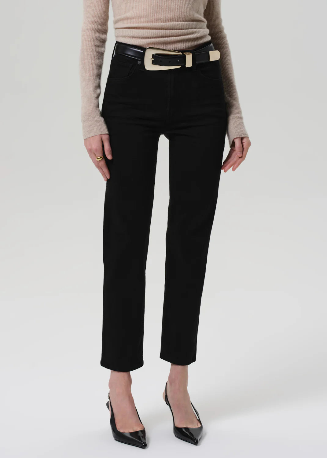 Caia Straight | Plush Black