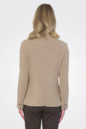 Honeycomb Slim Fit Jacket - Cammello
