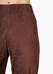 BRISTOL MID RISE JACQUARD PANT