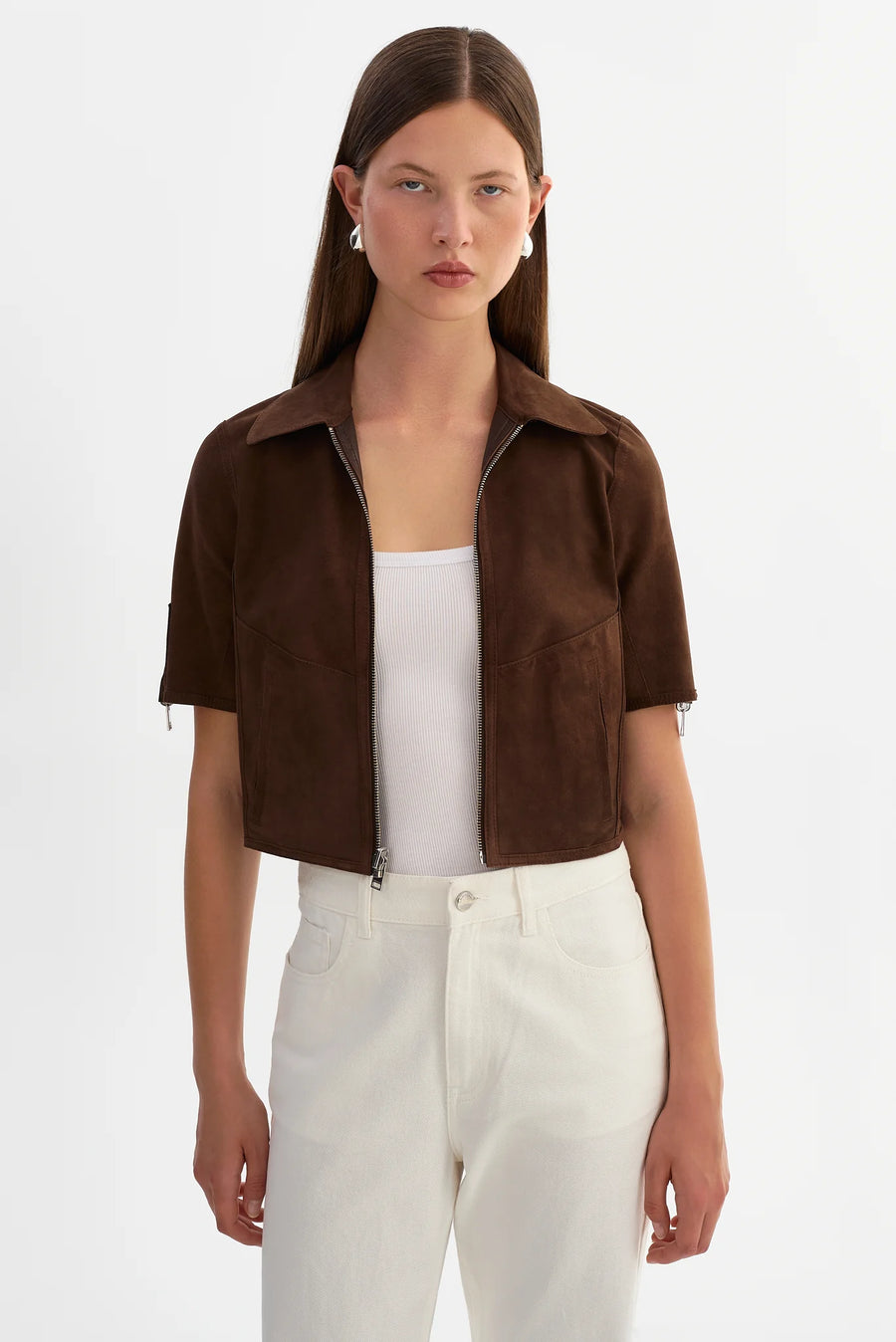 SEVANA LSR | Reversible Suede Jacket