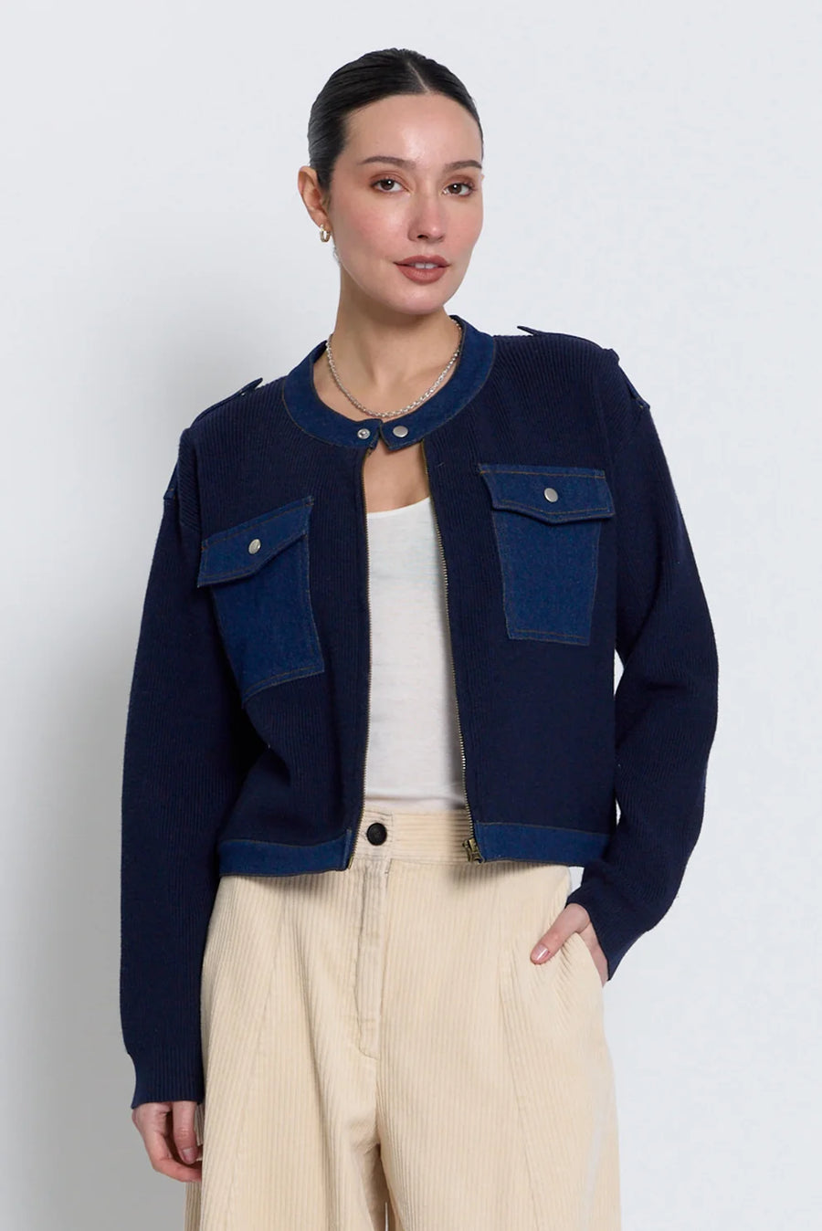 Nash Denim Accent Jacket