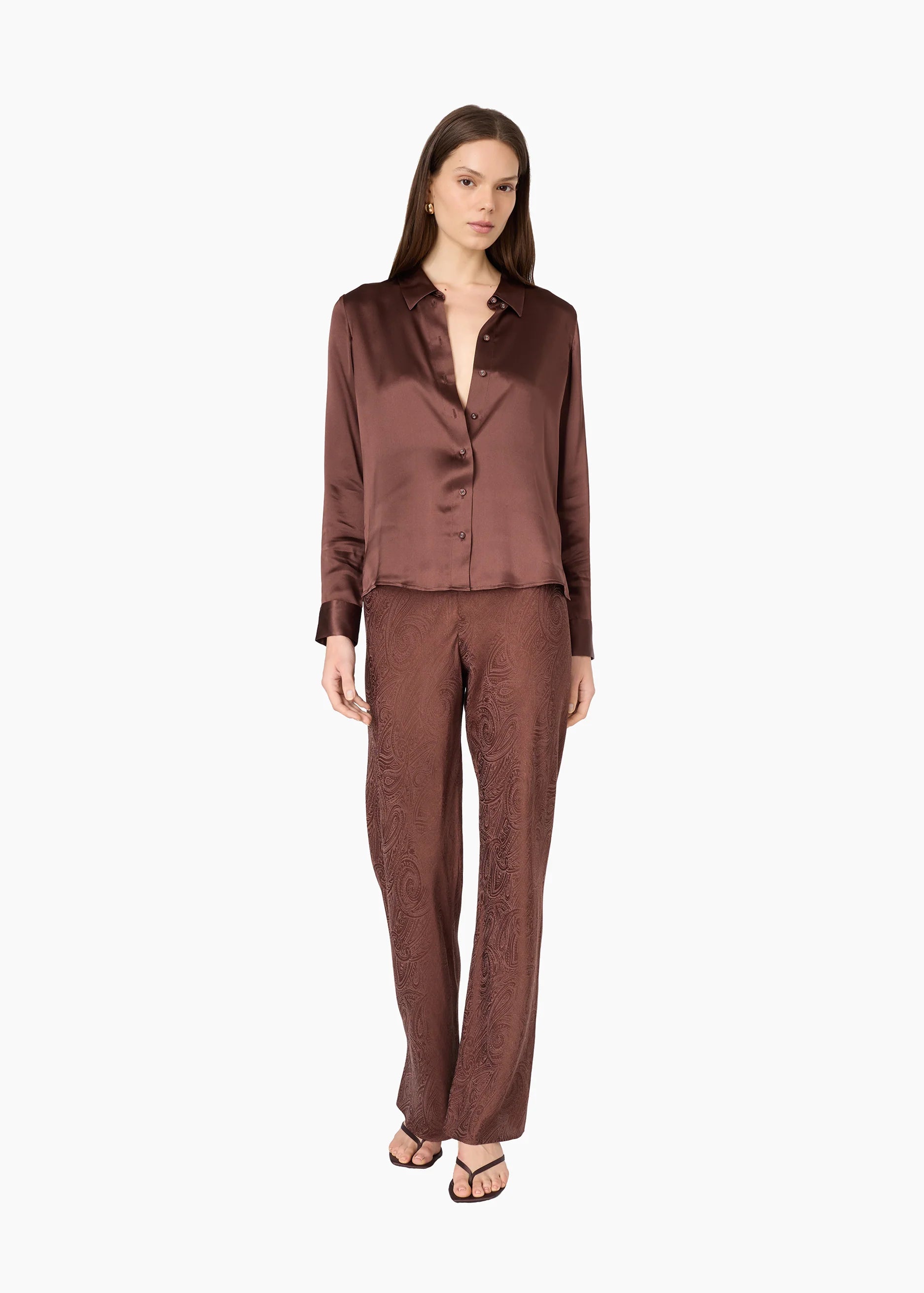 BRISTOL MID RISE JACQUARD PANT