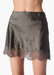 ROGERS SILK MINI SKIRT