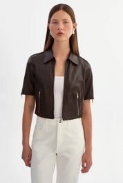 SEVANA LSR | Reversible Suede Jacket