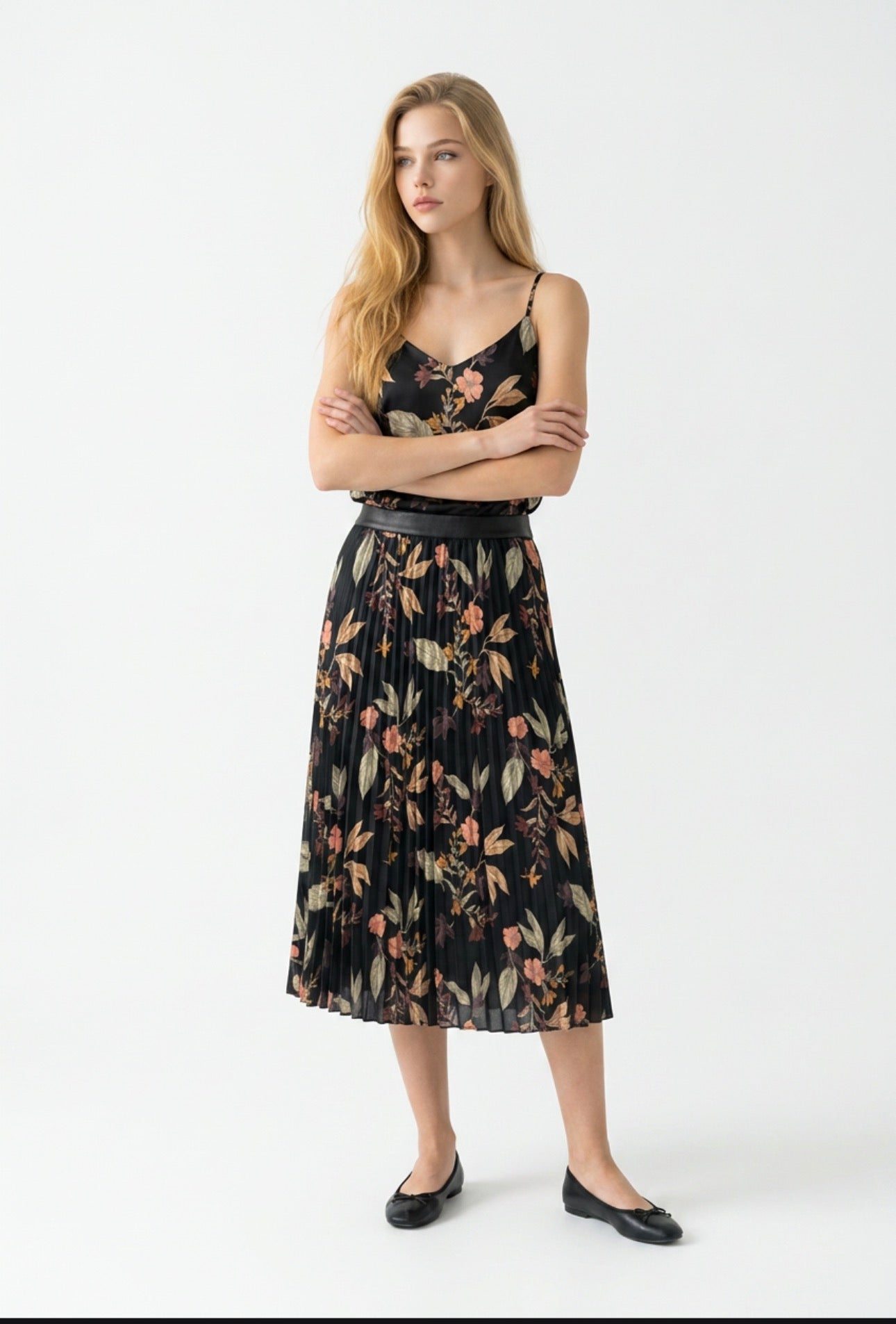 MIA SKIRT IN sundown floral