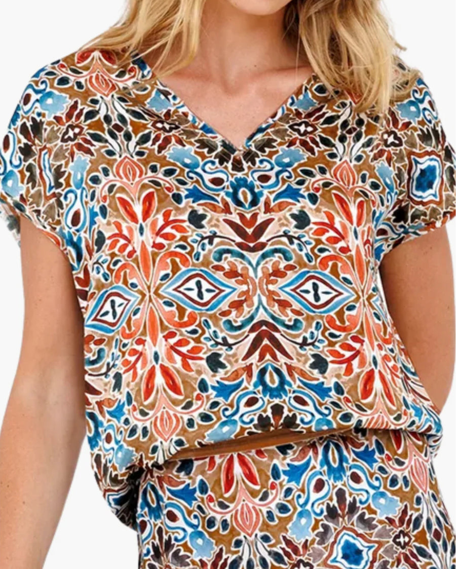 Go Raw Tee Placed | Turkish Tile