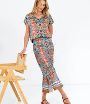 Long Skirt Placed | Turkish Tile Border