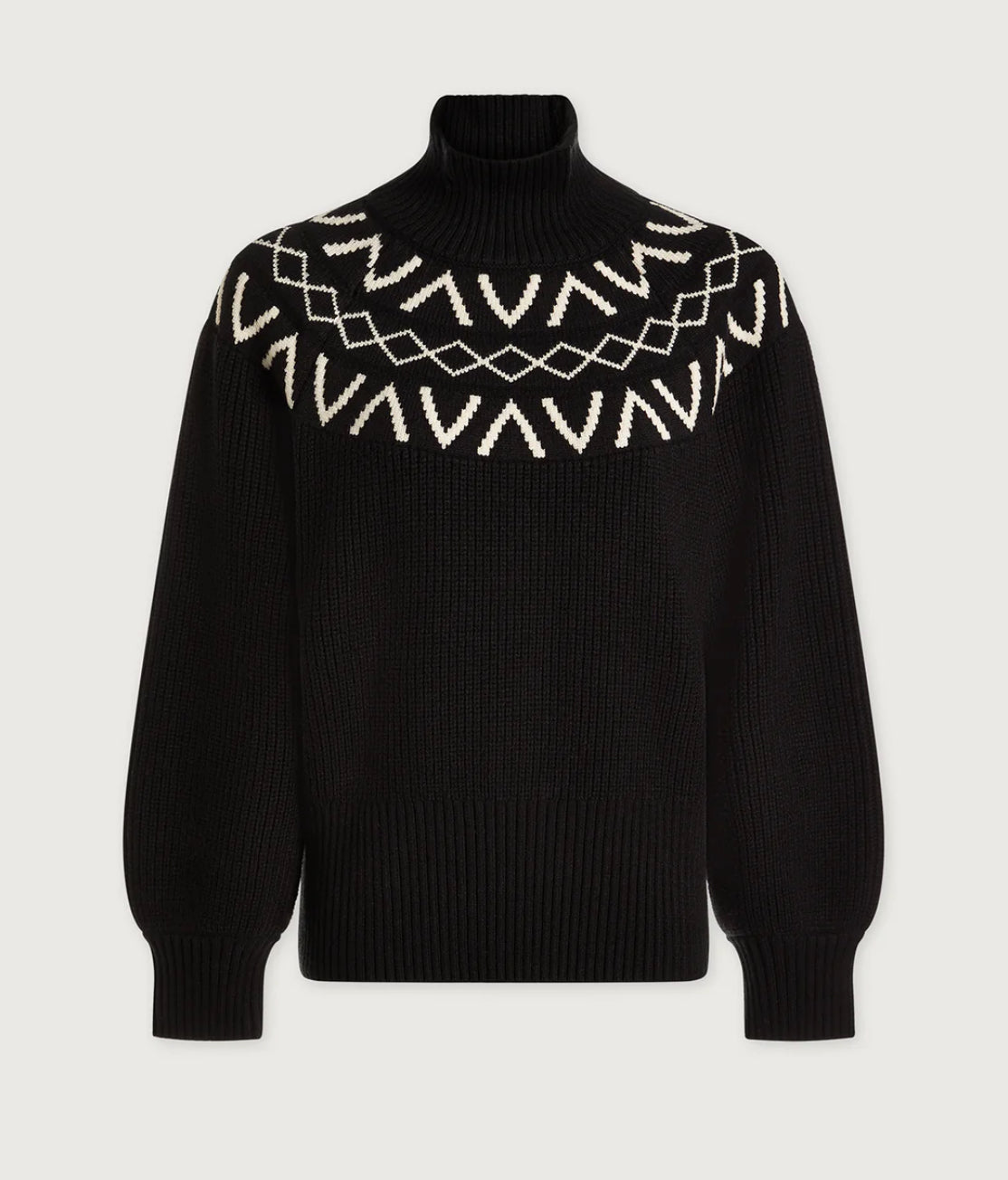 Marcie Fair Isle Yoke Knit