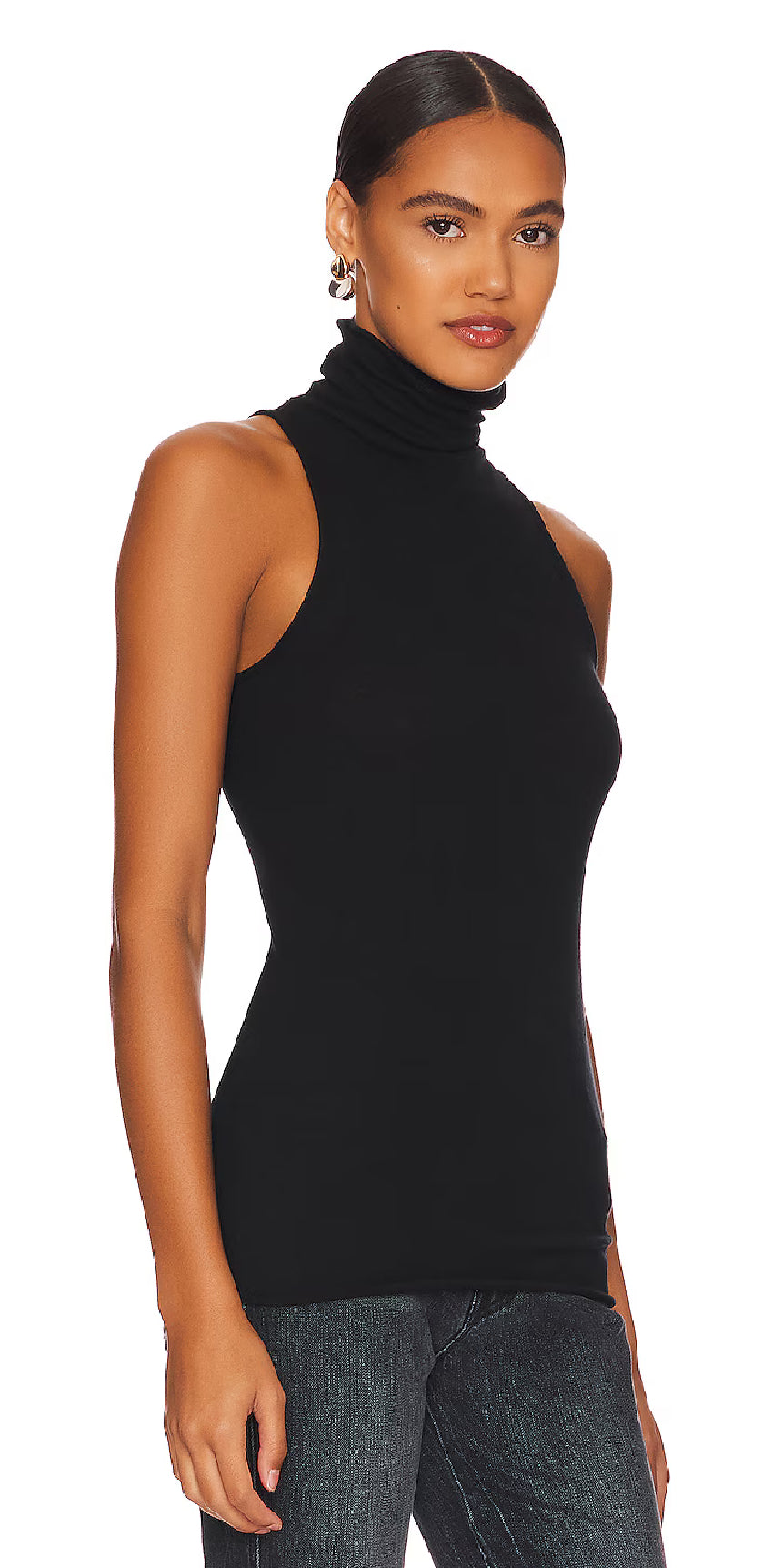 Cashmere Halter Turtleneck