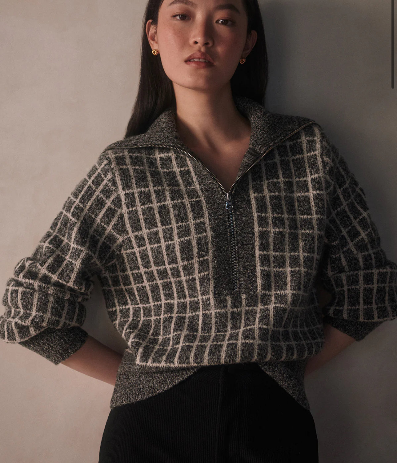 Furley Half-Zip Knit