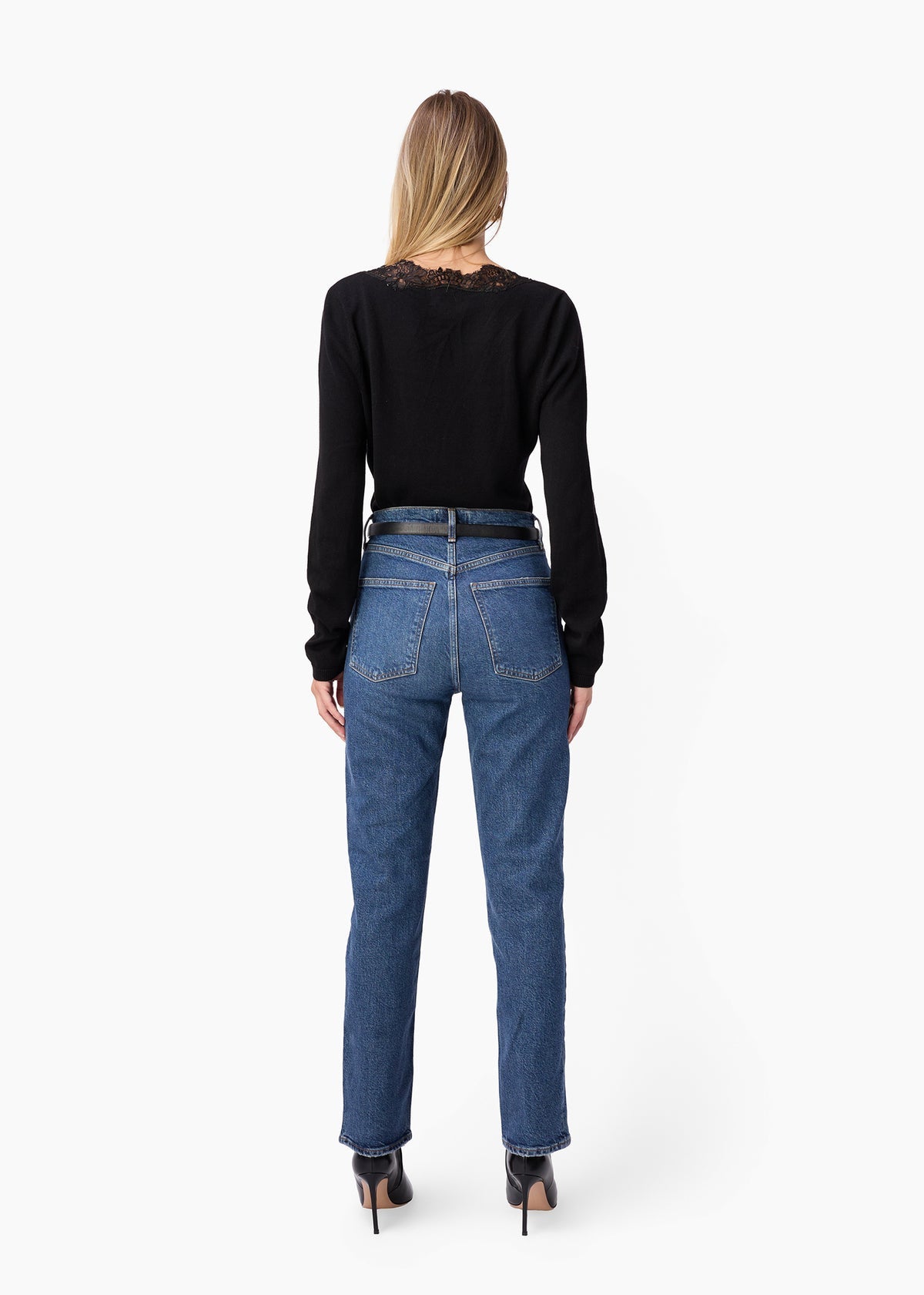 EIRENE LIGHTWEIGHT KNIT CARDIGAN BLACK