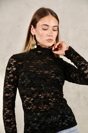Ivy Lace Turtleneck