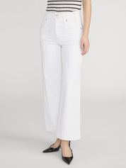 The Seamed Wide Trouser Crop