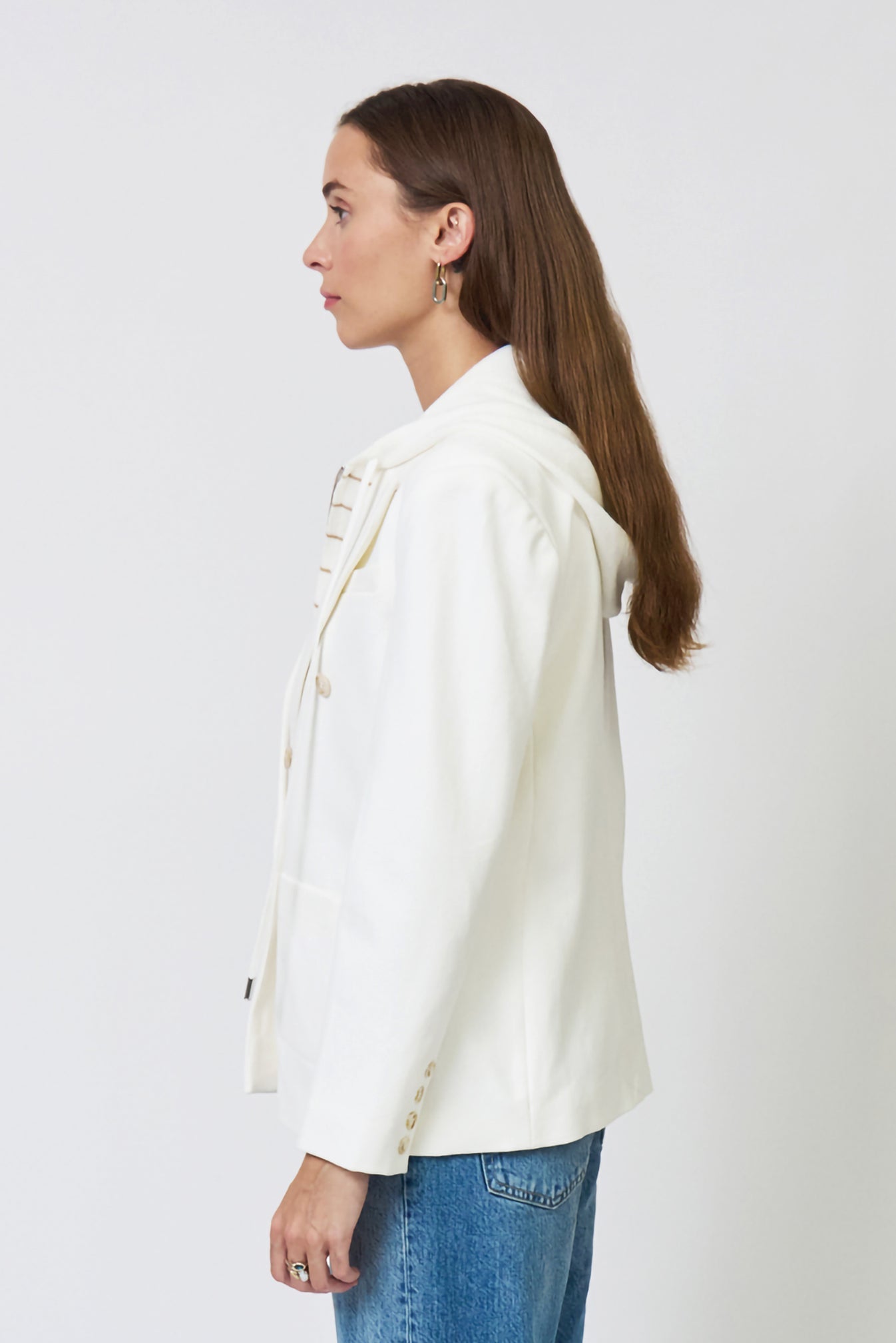 Nevada Stripe Sweater Dickey Jacket