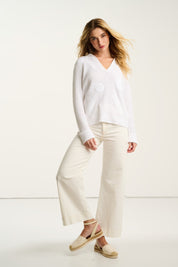 KNIT BLISS COTTON SWEATER