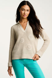 KNIT BLISS COTTON SWEATER