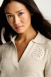 KNIT BLISS COTTON SWEATER