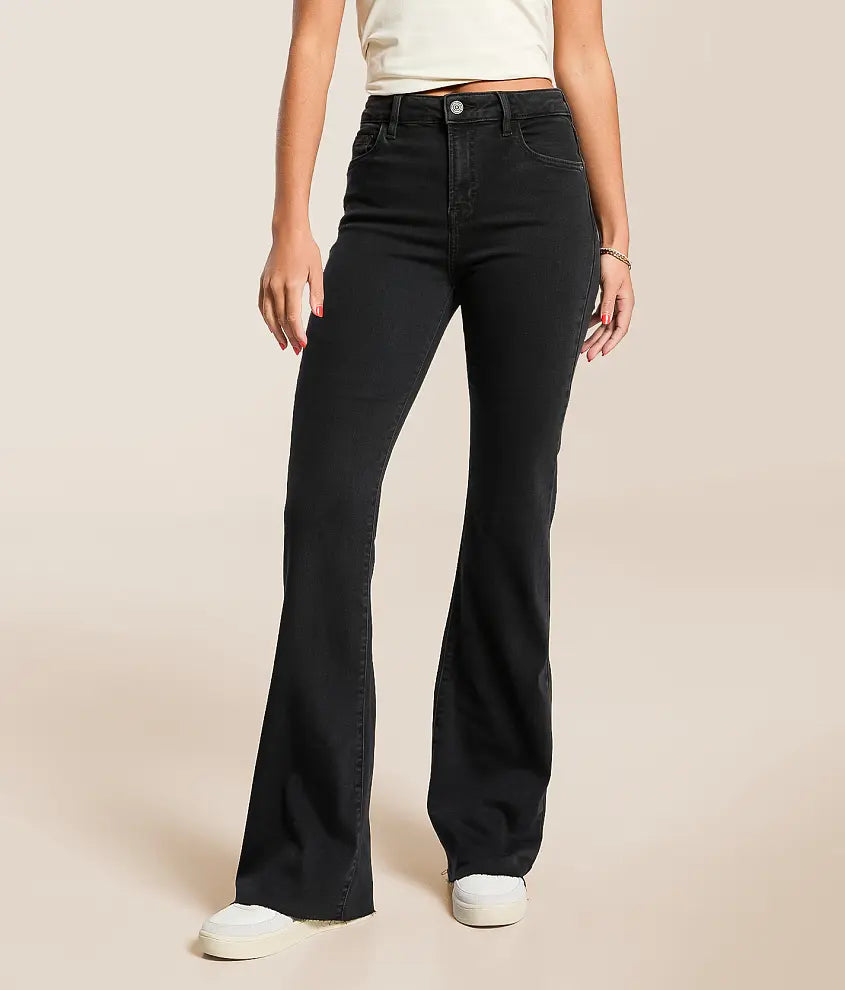 Happi Flare Stretch Jean | Black