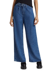 Super Drape Drawstring Wide-Leg Jeans | Ghost