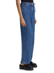 Super Drape Drawstring Wide-Leg Jeans | Ghost