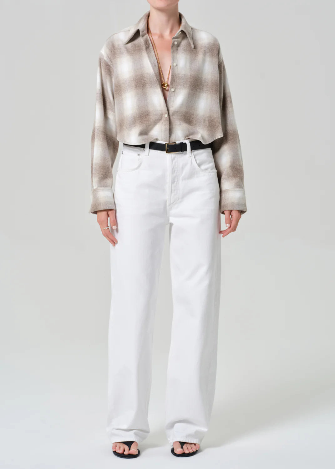 Ana Cropped Shirt