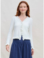 Ruffle Cardigan