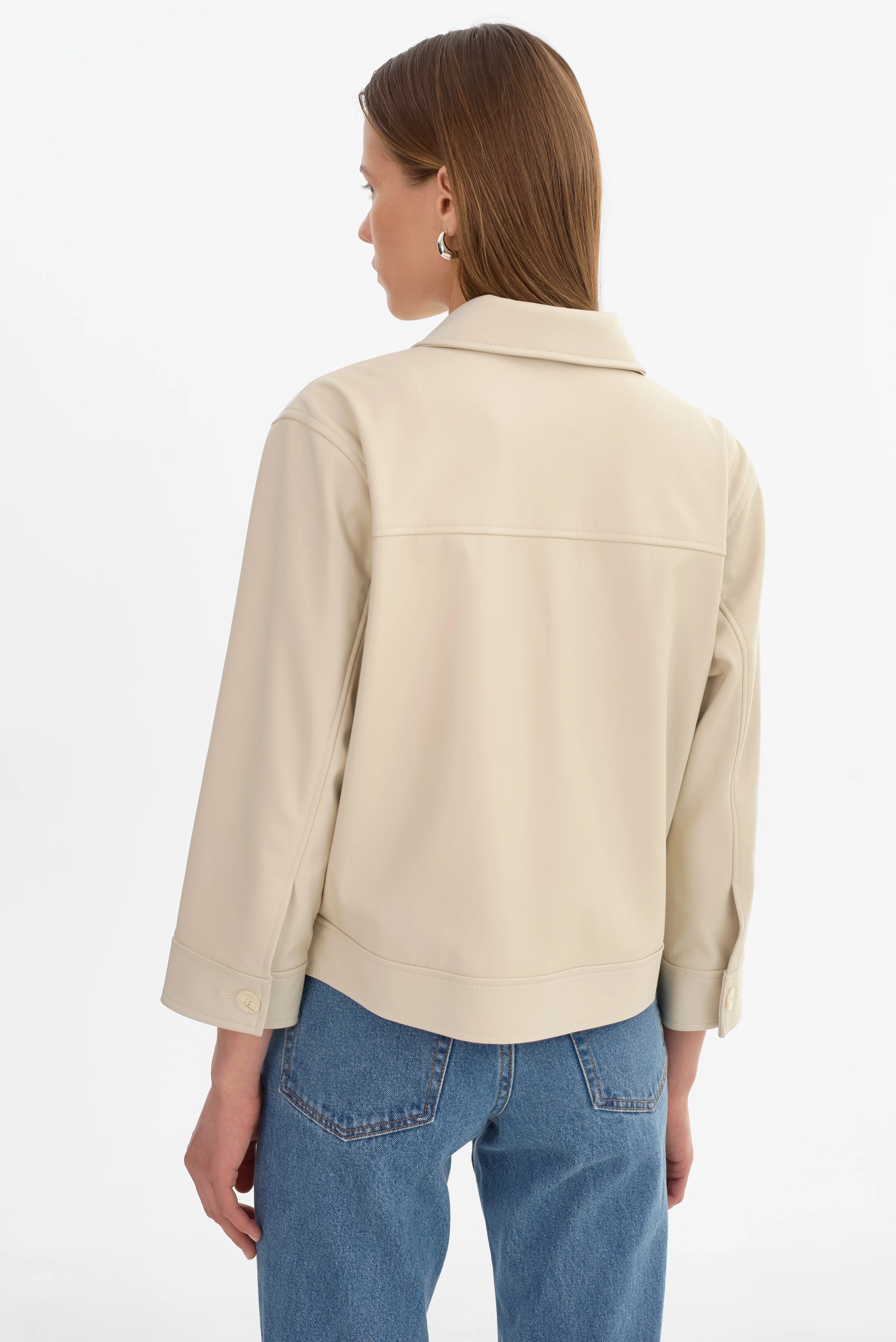 ELARA | FAUX LEATHER JACKET