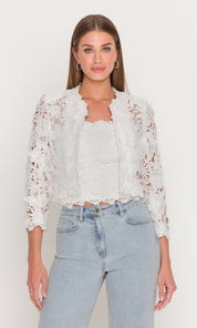 MYRA 3D BUTTERFLY LACE JACKET