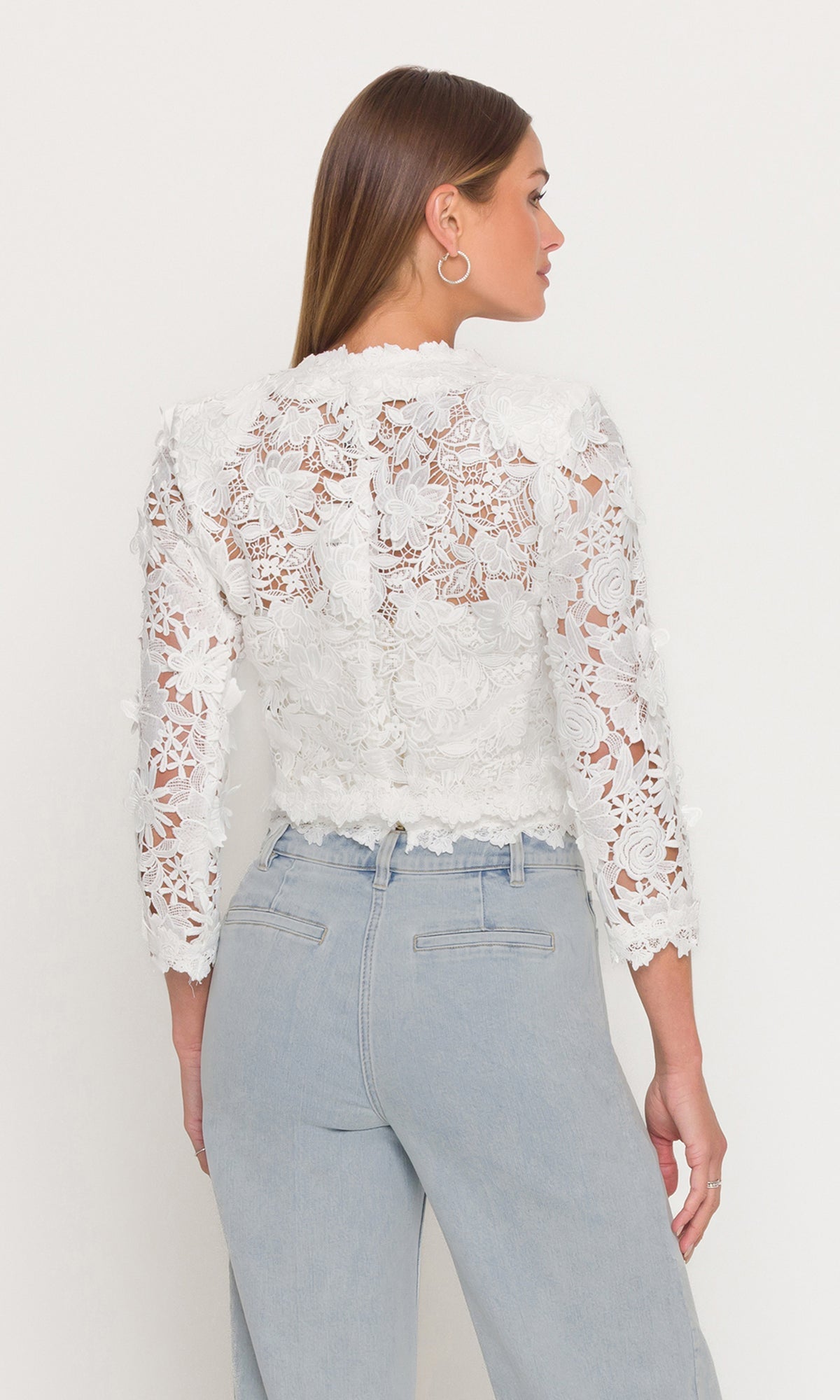 MYRA 3D BUTTERFLY LACE JACKET
