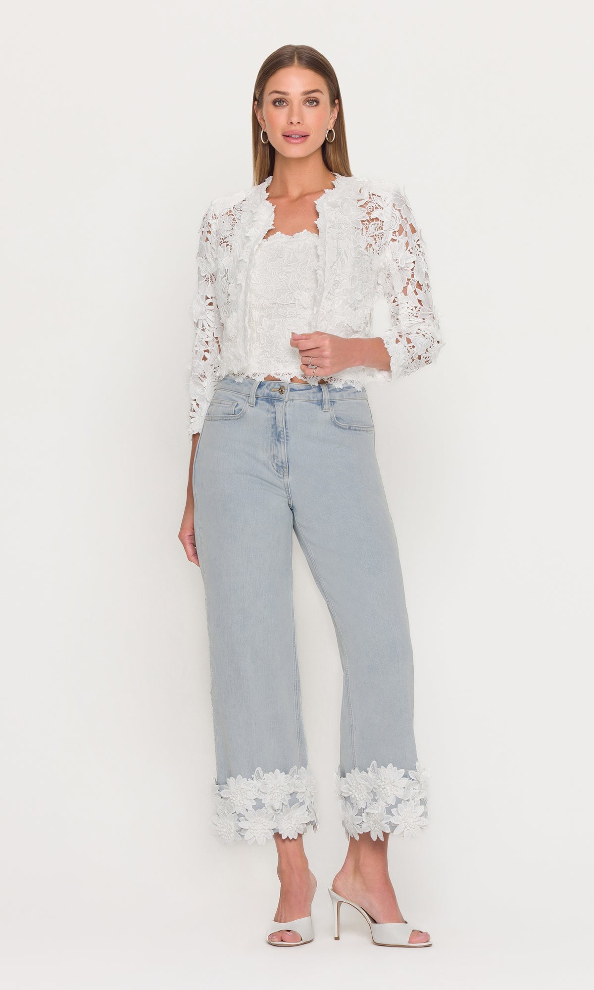 MYRA 3D BUTTERFLY LACE JACKET