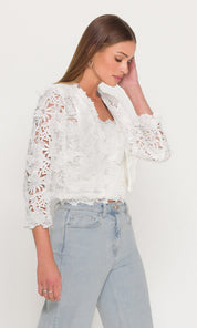 MYRA 3D BUTTERFLY LACE JACKET