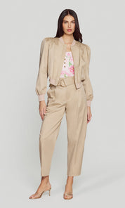 SARIAH COTTON SATEEN BOMBER