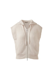 S/L RIB ZIP HOODIE