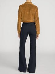 The Flare Trouser Shrunken Pocket | Navy