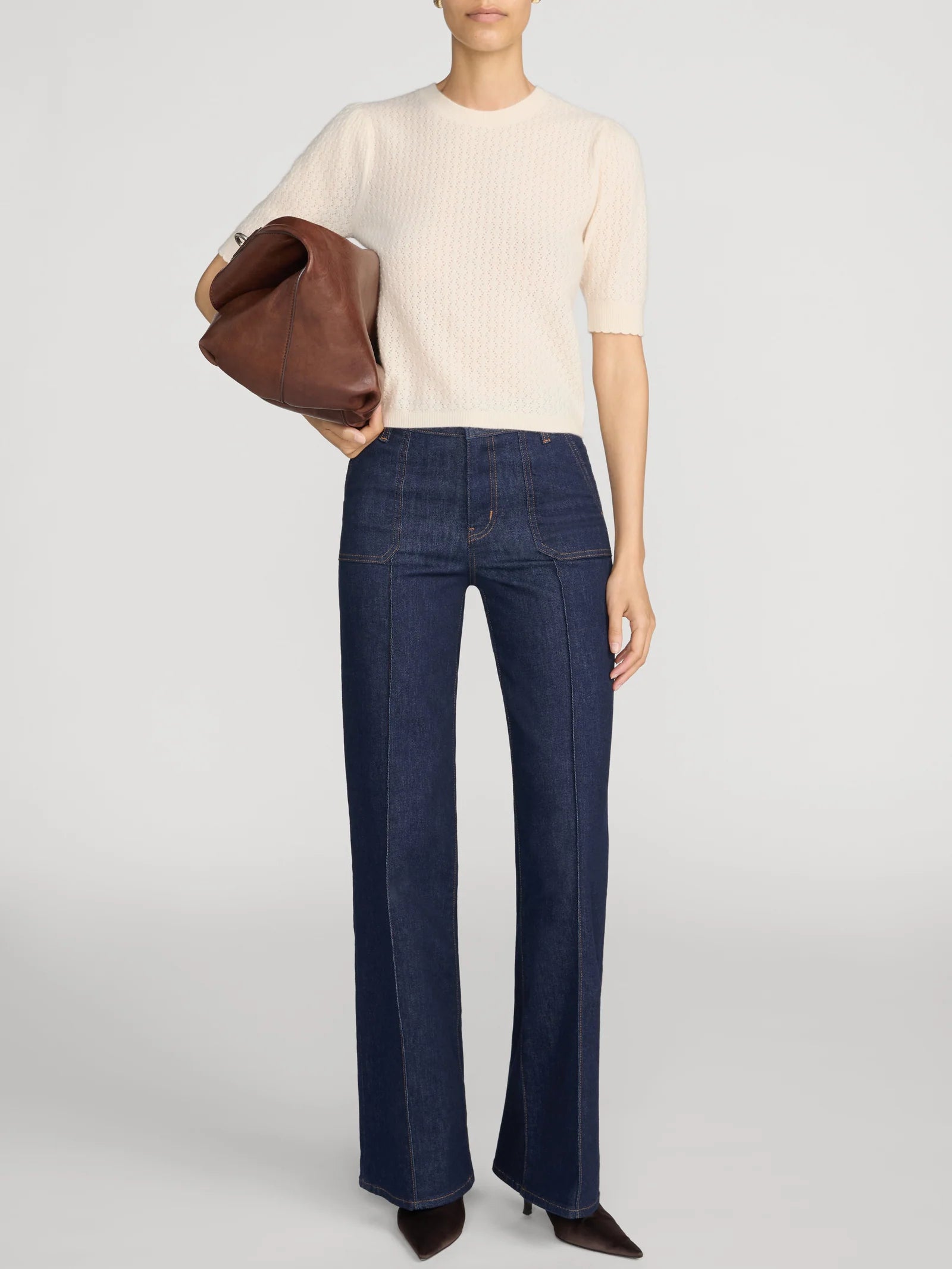Le Slim Palazzo Pintuck Pocket | Rinse