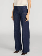 Le Slim Palazzo Pintuck Pocket | Rinse