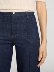 Le Slim Palazzo Pintuck Pocket | Rinse