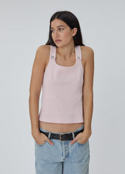 Snap tank in pink