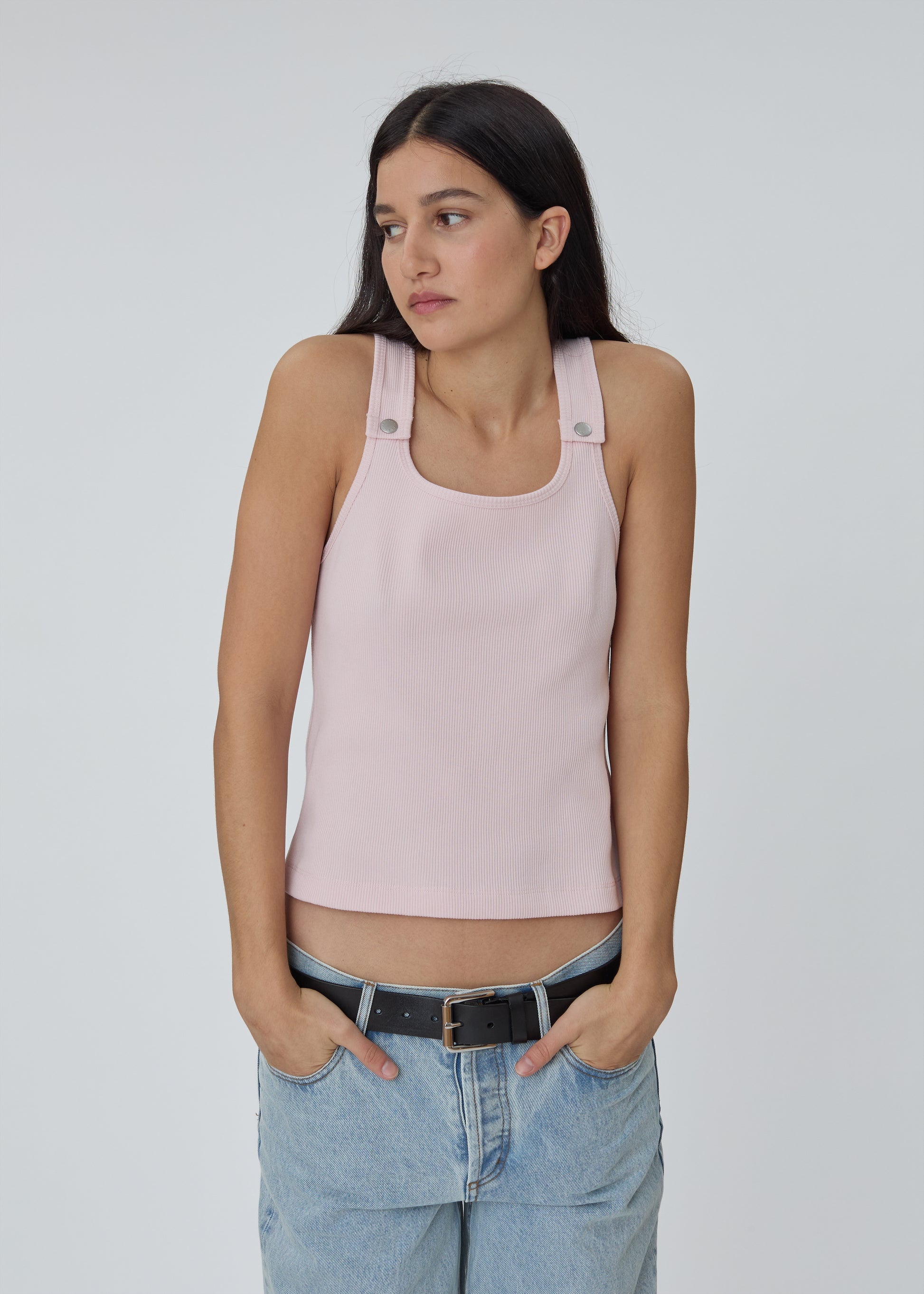 Snap tank in pink