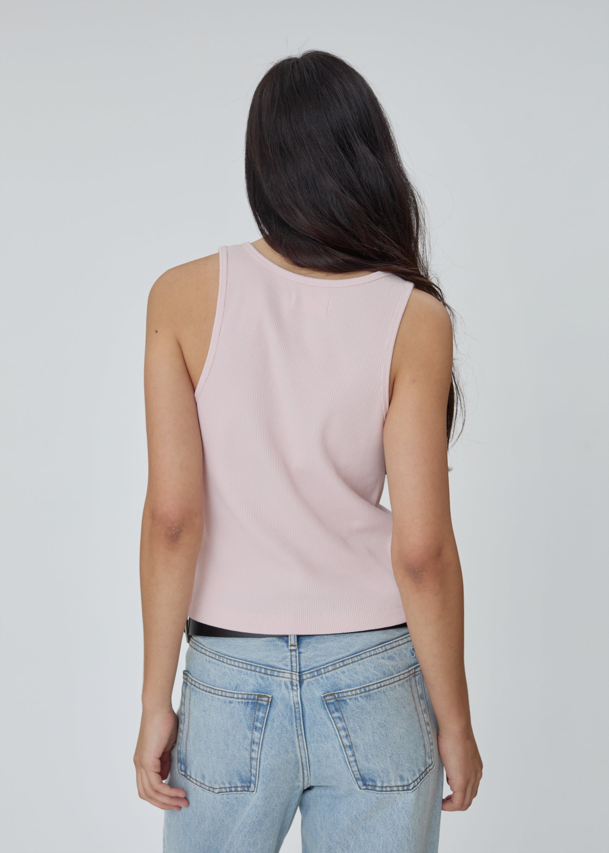 Snap tank in pink