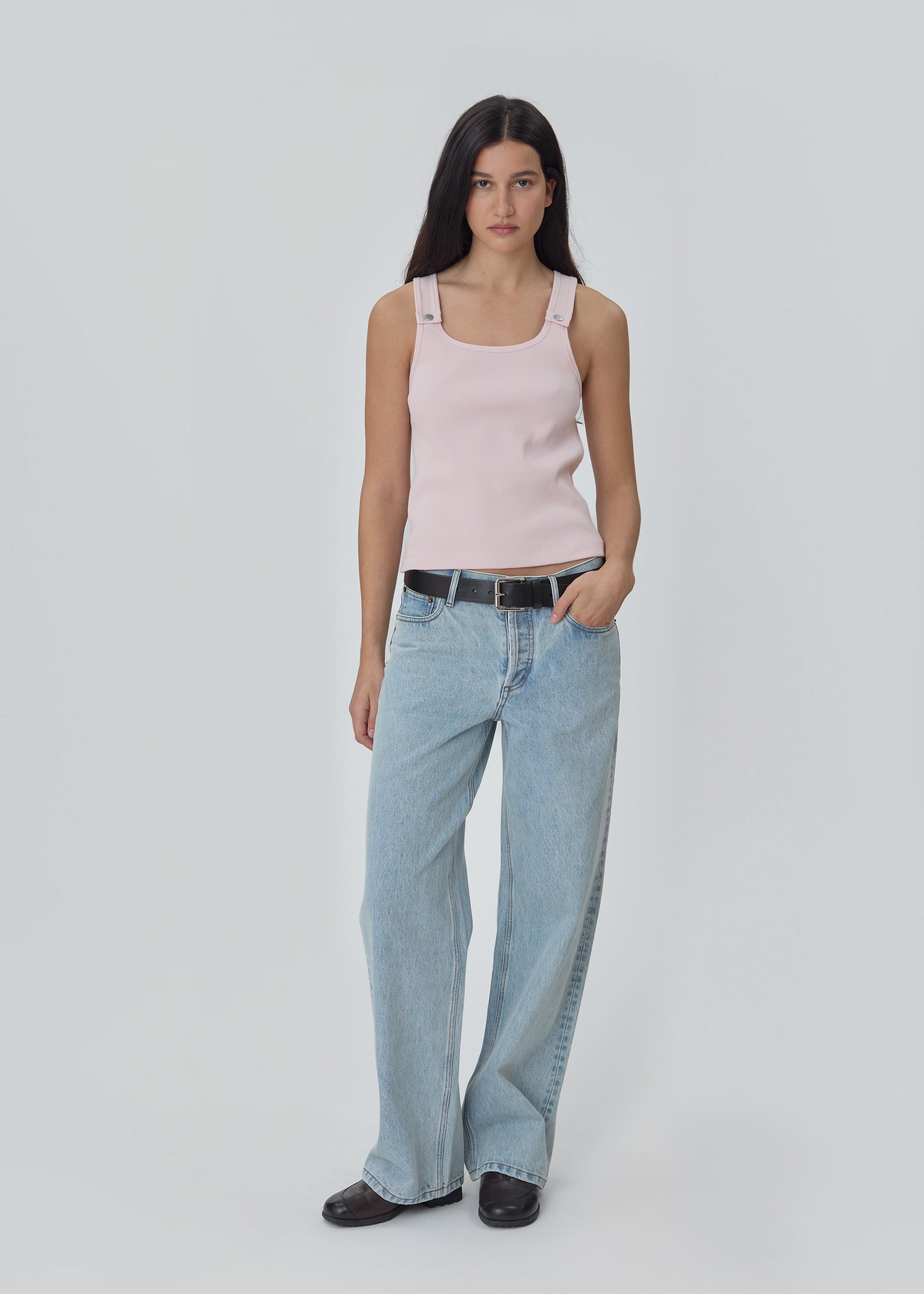 Snap tank in pink