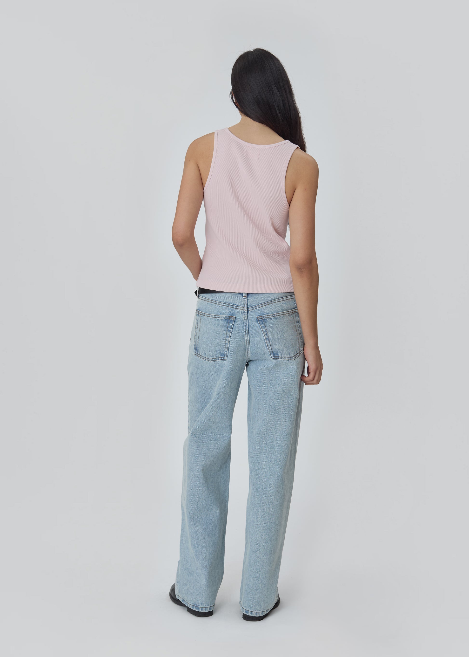 Snap tank in pink