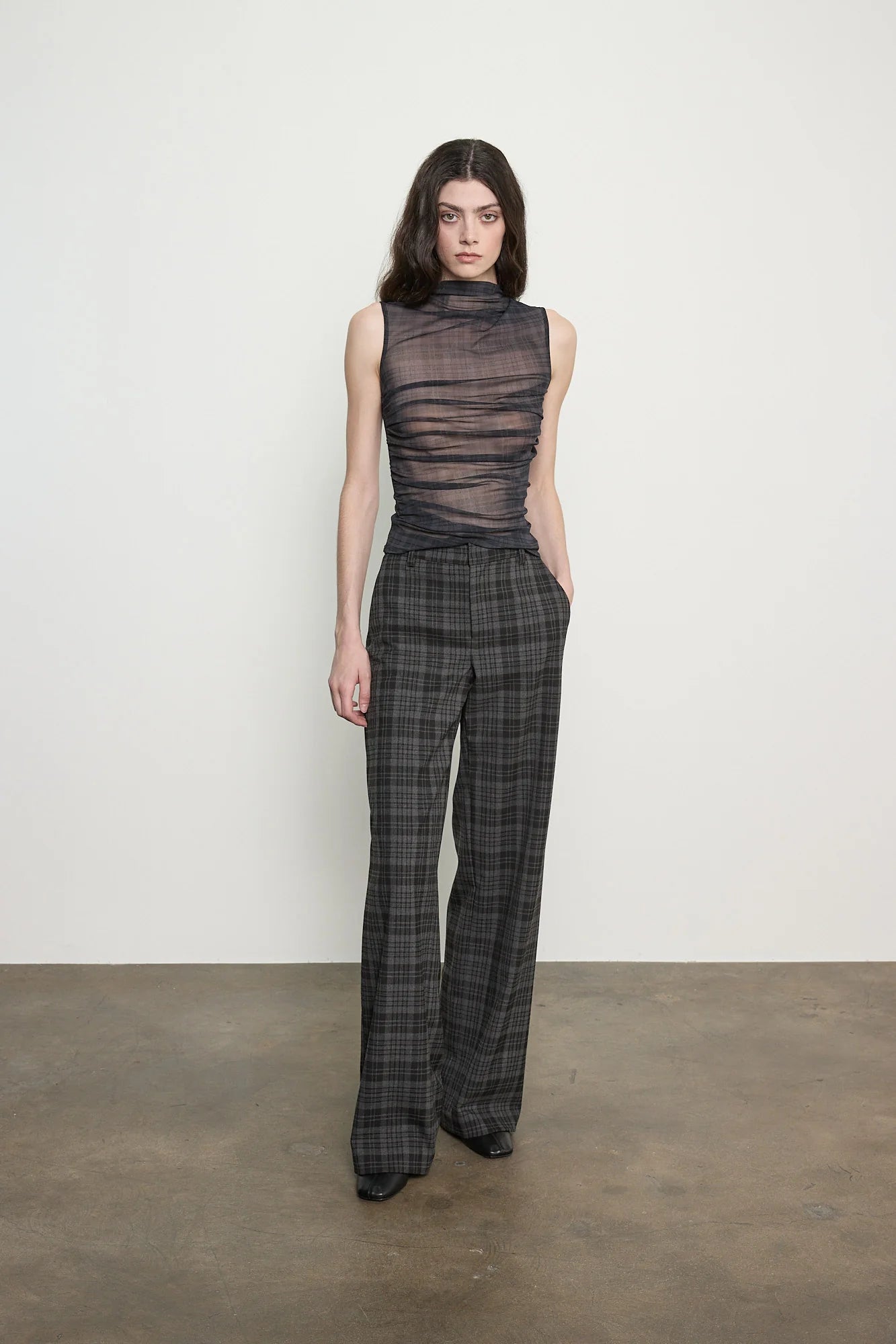 Boyish Trouser in Plaid