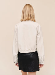Crop Bomber Jacket