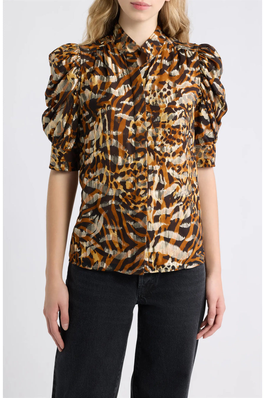 Gillian Silk Blend Top