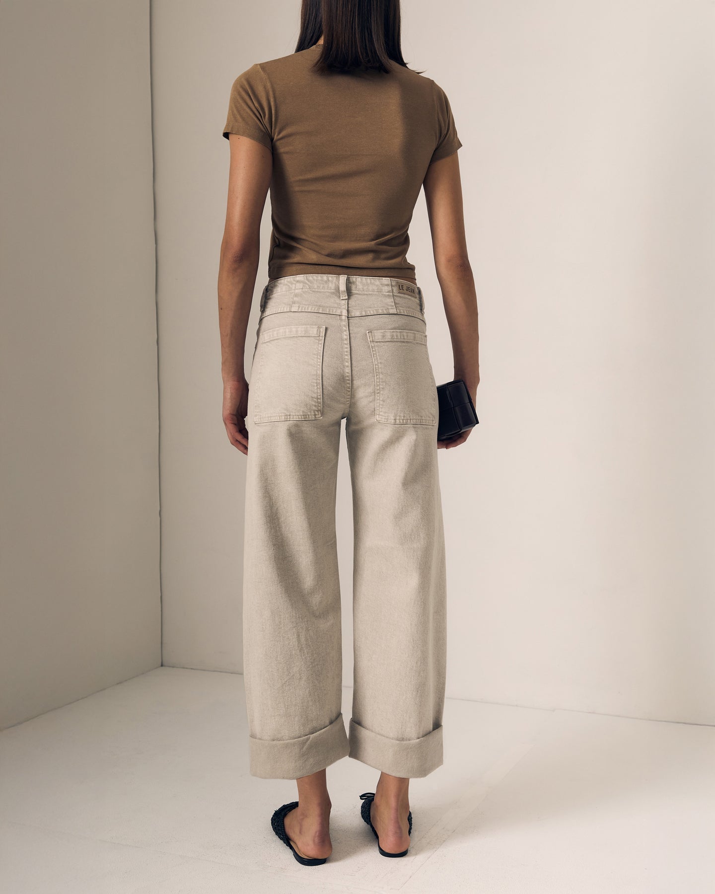 Selena Crop Cuffed